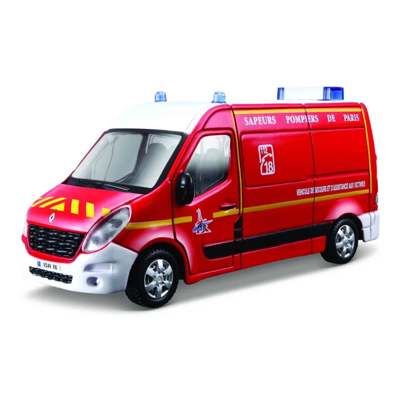 Miniatura de Caminhão Renault Master 1:50 - Bburago