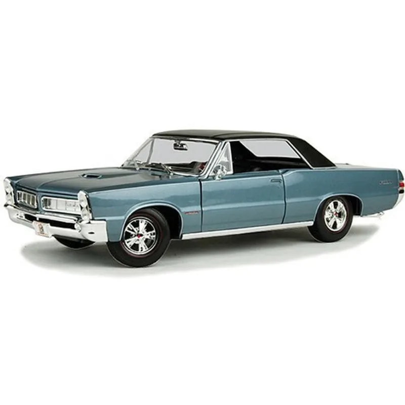 Miniatura 1965 Pontiac gto - Azul - Miniatura em Metal 1:18