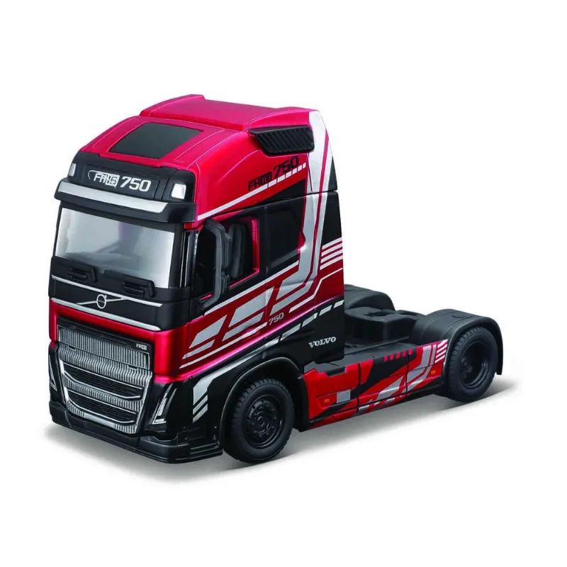Miniatura Caminhão Volvo FH16-750- vermelho - 1:43