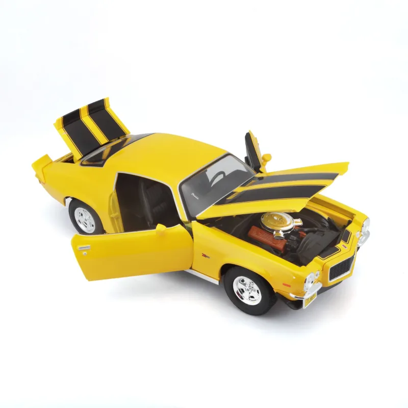 1971 Chevrolet Camaro - Escala 1:18 - Maisto Amarelo