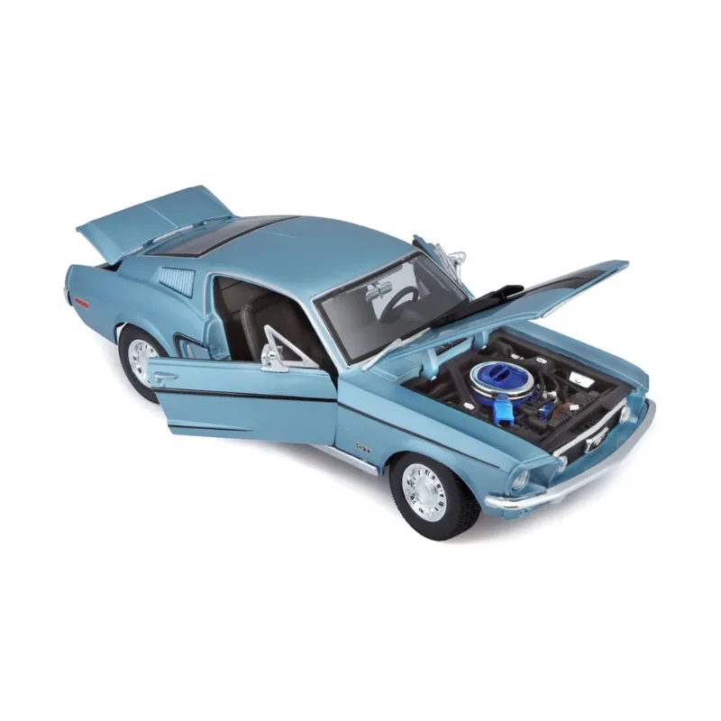 Miniatura 1968 Ford Mustang gt Cobra Jet - Escala 1:18 - Maisto