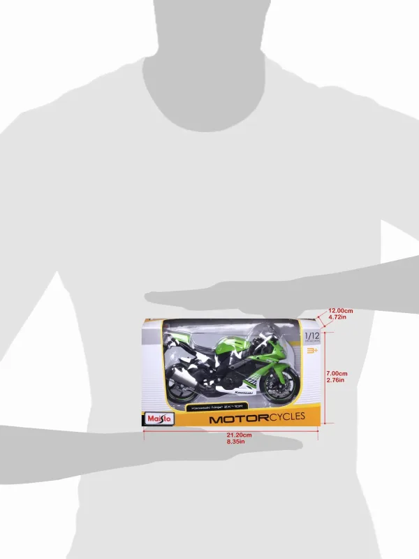 Miniatura Moto MC Kawasaki Ninja® ZX&trade;-10R - 1:12 - Maisto