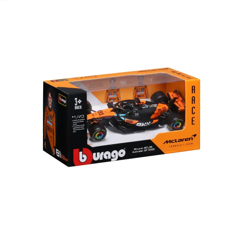 Miniatura McLaren MCL39 2025 1:43 Lando Norris