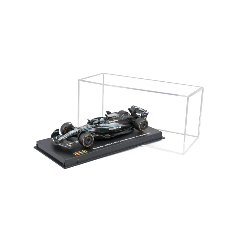 Miniatura Mercedes-AMG W16 1:43 Com capacete George Russell