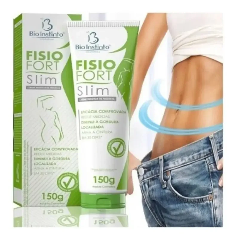 Gel Lipo Creme Redutor Medidas Gordura Localizada Fisio Slim Tipo De Embalagem Bisnaga Mentol - CORPOSHOPP