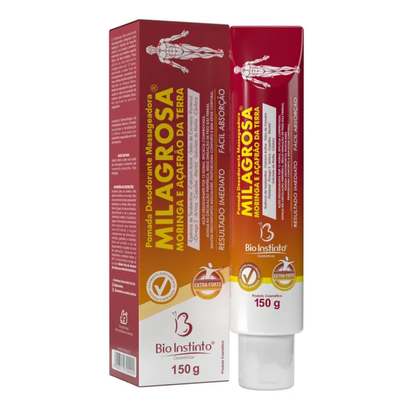 POMADA MASSAGEADORA MILAGROSA BIO INSTINTO 150G