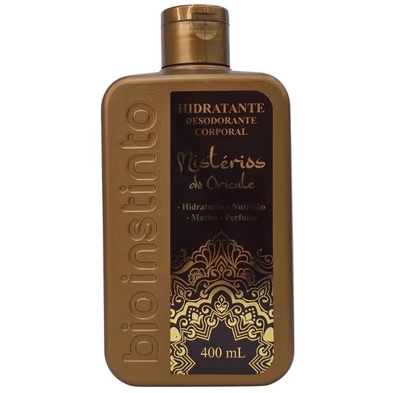 Hidratante Corporal Mistérios Do Oriente Bio Instinto 400Ml