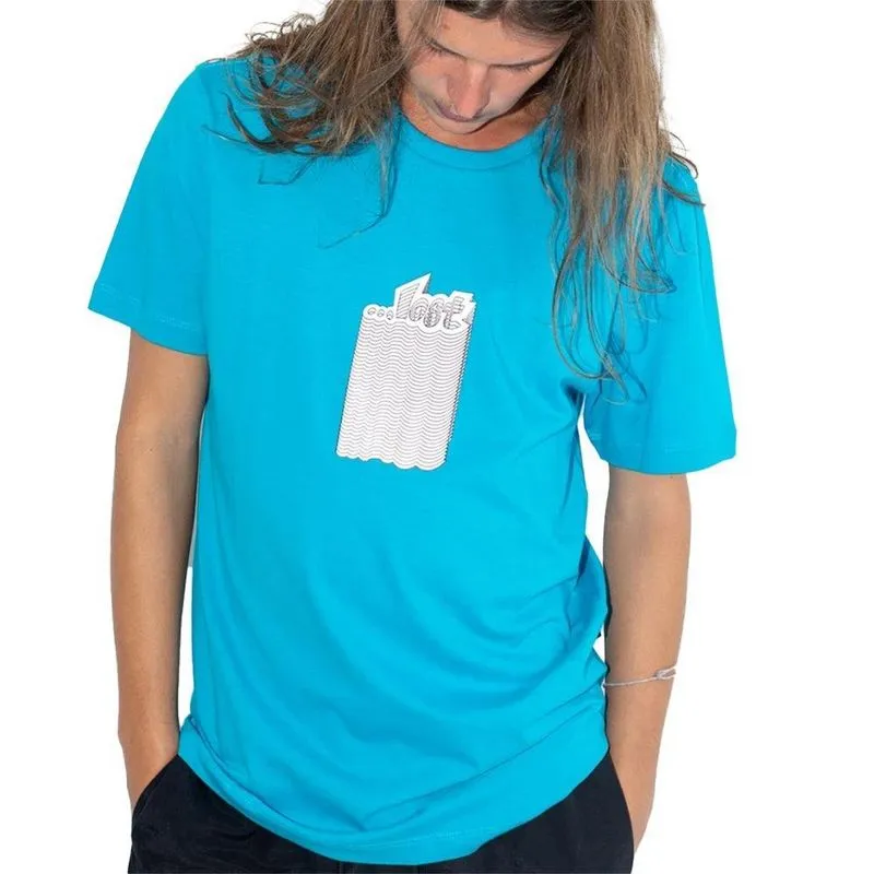 Camiseta Lost Repeat Masculina Azul G / azul