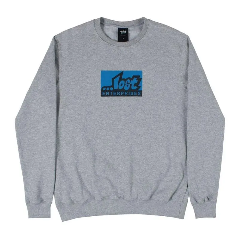 Moletom Lost Careca Lost Enterprises Masculino Cinza M / vinho