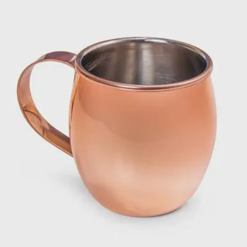 Caneca moscow mule cobre lisa 530ml - Gourmet Mix