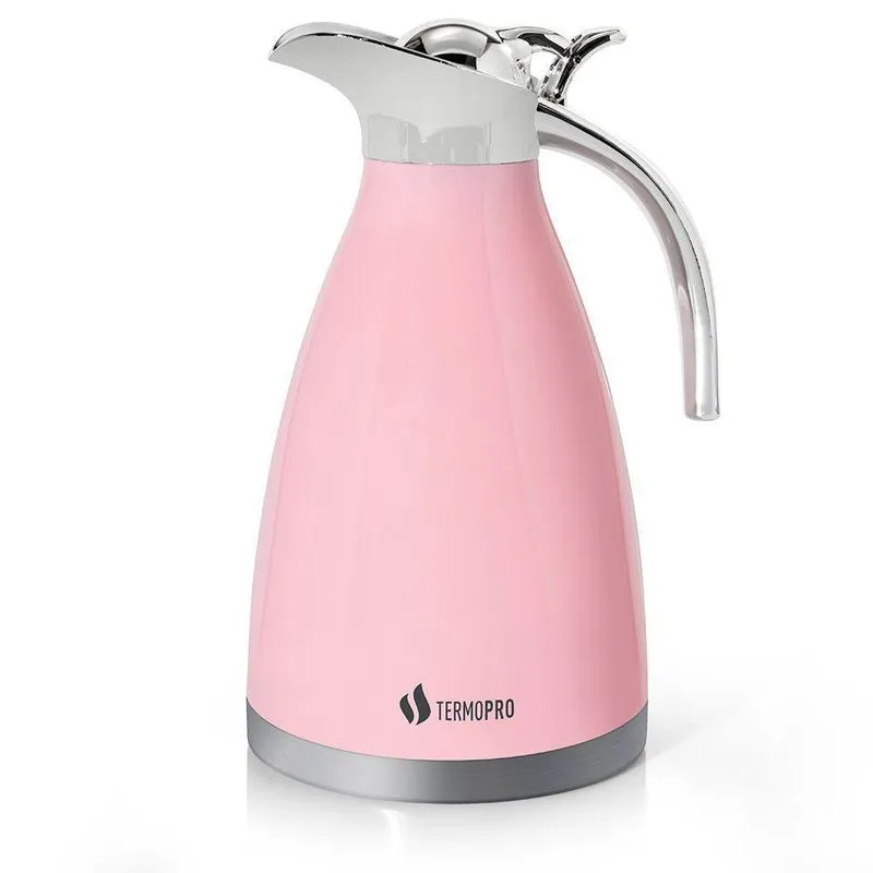 Jarra Termica Grecia Aço-inox 1,5l - Rosa