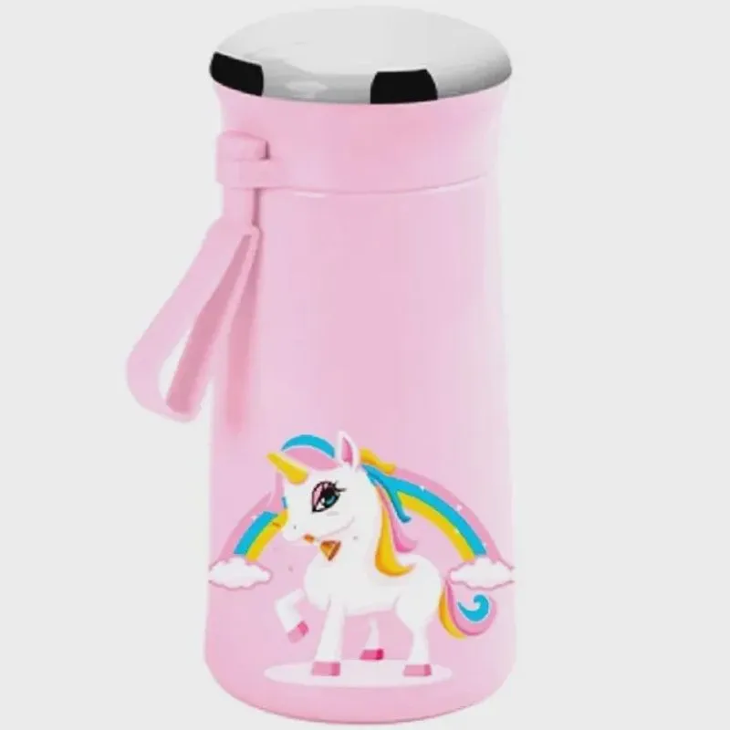 Garrafa Infantil Vidro 280ML kids c/ alça Gourmet mix
