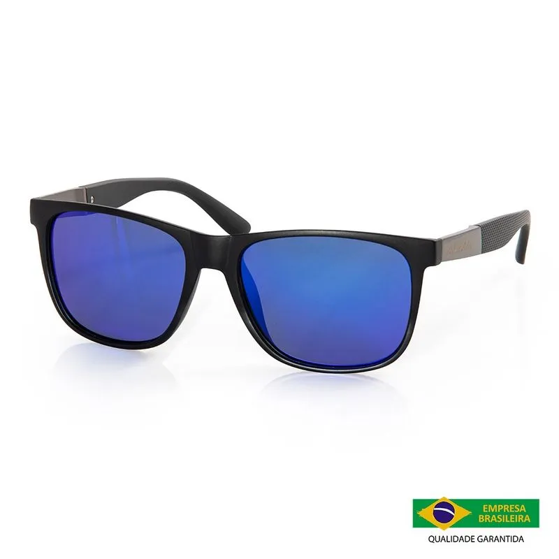 Óculos De Sol Polarizado Uv400 Kraz Espelhado Alma Genius