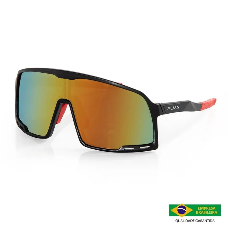Óculos Esportivo Proteção Uv 400 Naos Preto Alma Genius