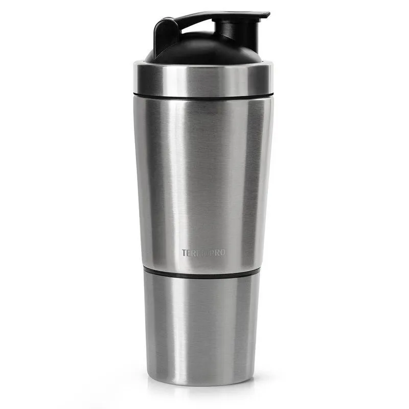 Shakeira Dupla Aço-inox 700ml + 200ml - Termopro