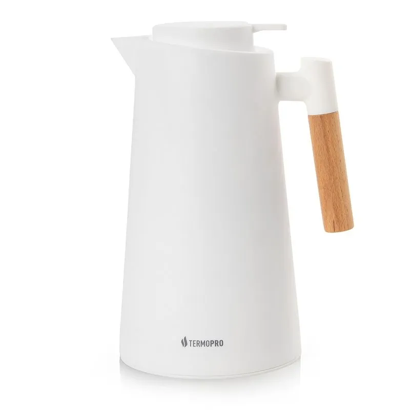 Garrafa termica 1L termopro princess - branca