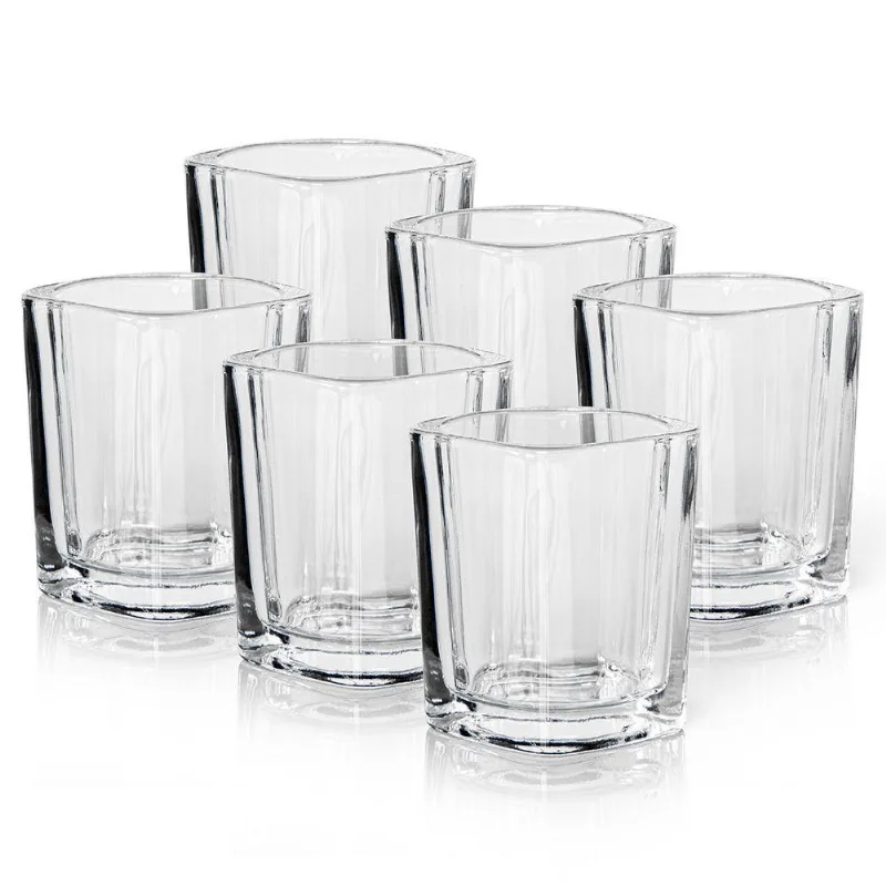 Jogo De Copos De Dose Shot Em Vidro 63ml 6 Peças Gourmet Mix