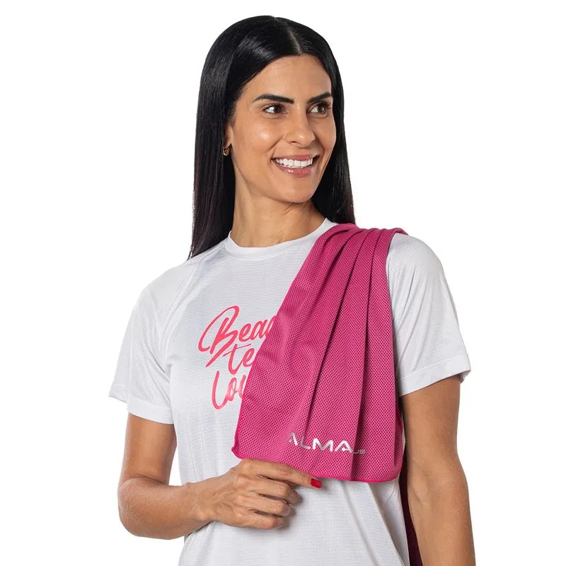 Toalha Sport Microfibra 1 Metro Rosa Alma Genius