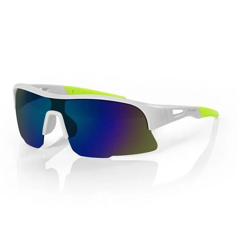 Oculos Esportivo Proteção Uv 400 Tarik Branco Alma Genius
