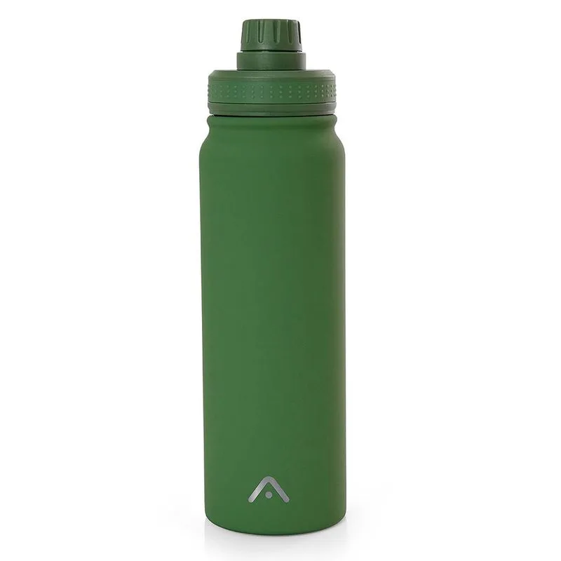Garrafa Térmica 800ml Inox Academia Ysla Verde Alma Genius