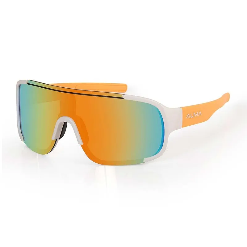 Óculos de Sol Esportivo UV400 Sense Laranja Alma Genius