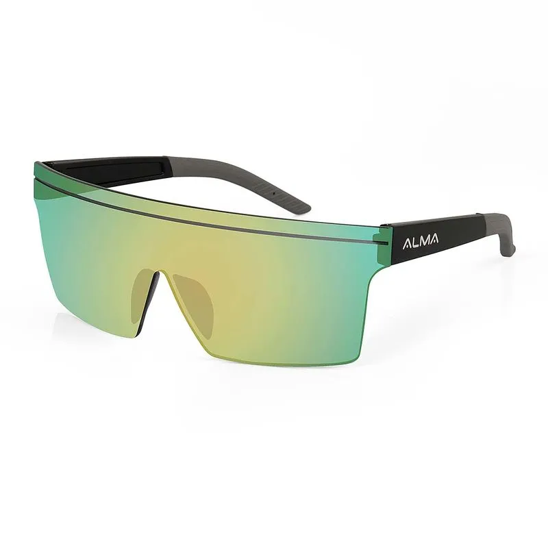 Óculos de Sol Esportivo UV400 Maldivas Preto Alma Genius