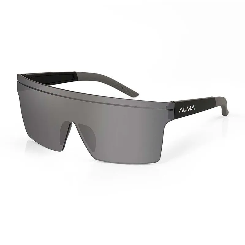 Óculos de Sol Esportivo UV400 Maldivas Prata Alma Genius