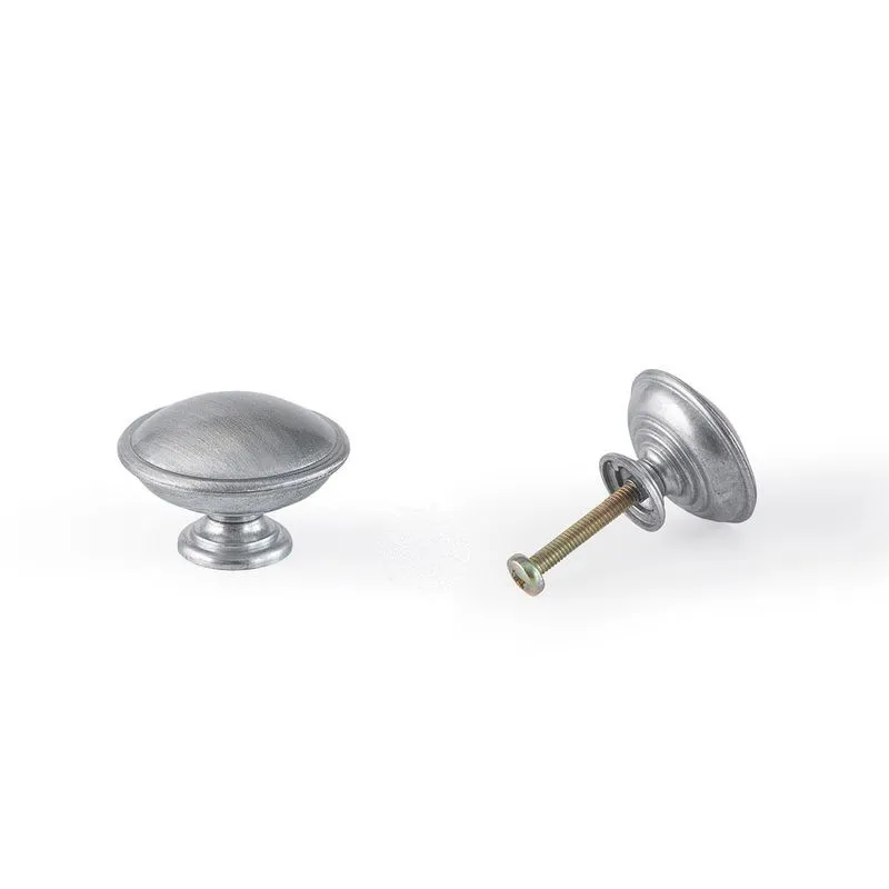 Puxador Redondo Em Latão Metal Para Móveis,porta,gaveta 6un