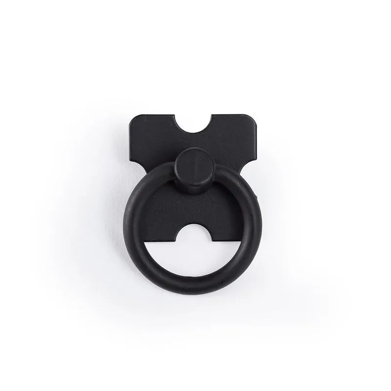 Puxador Moveis Rustico,gaveta,porta Mexicano Cor Preto 4pcs