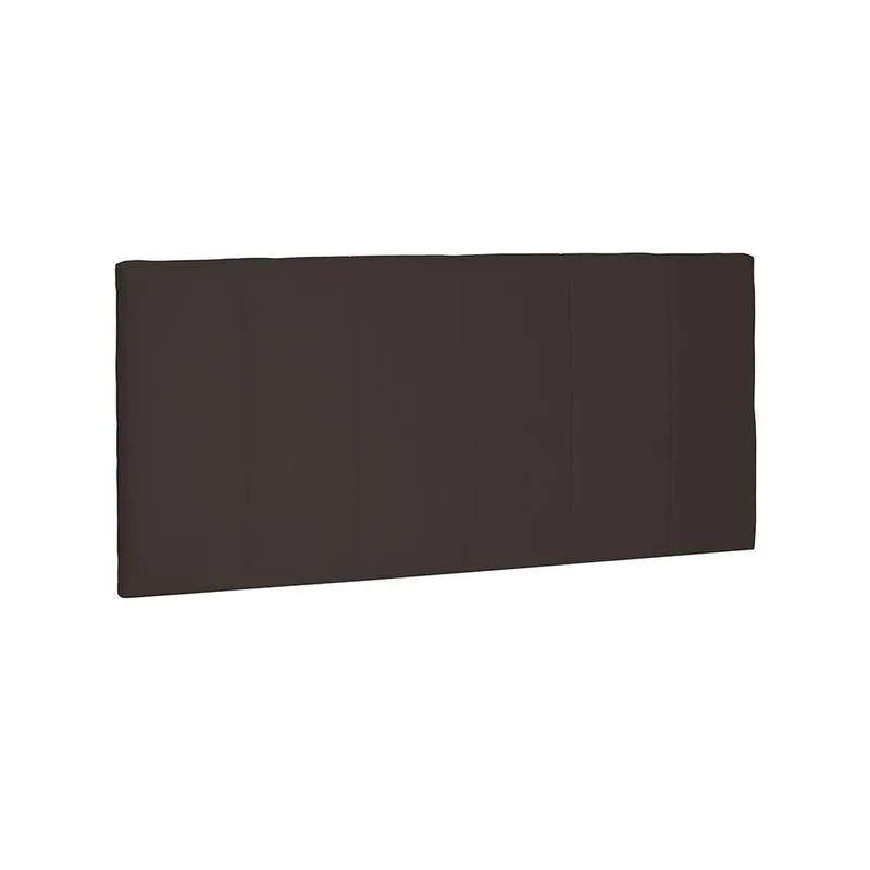 Painel para Cama Box Queen Spezzia Decor Ravenna Suede Café