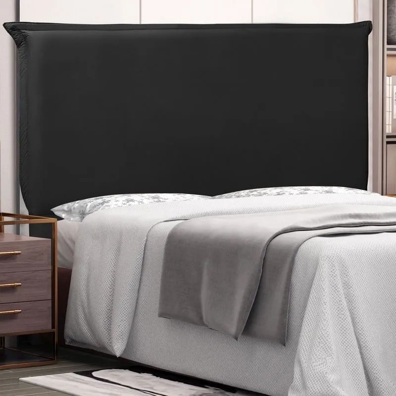 Cabeceira Box Casal Quenn Size Veneza 160 cm Corano Preto