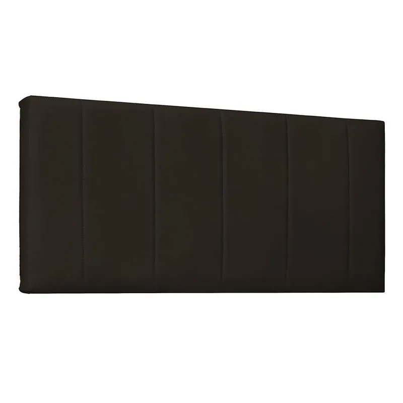 Painel para Cama Box Queen Ravenna Poliuretano e Espuma Café