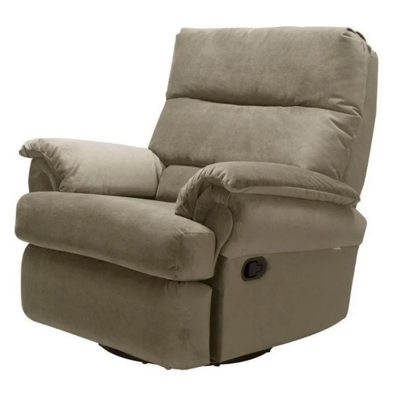 Poltrona Reclinável Mh-1217 Herval Estofada Motorizada Veludo Chocolate B