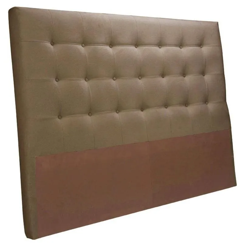 Cabeceira Mh-2650 Herval Estofada King 195 Cm Veludo Marrom B