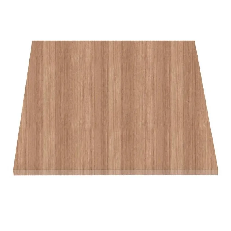 Tampo Quadrado 60 Cm (largura) P25 Pandin Mdp 2,50 Cm (altura) Cor Noce Naturalle