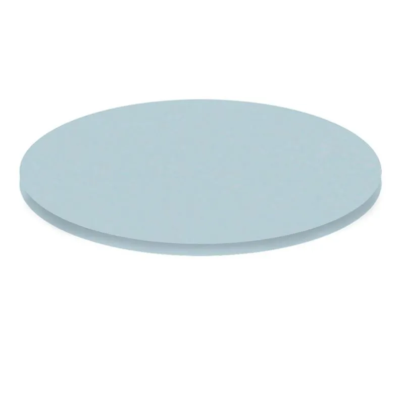 Tampo Redondo 70 cm (Largura) P25 Pandin MDP 2,50 cm (altura) Cor Cinza