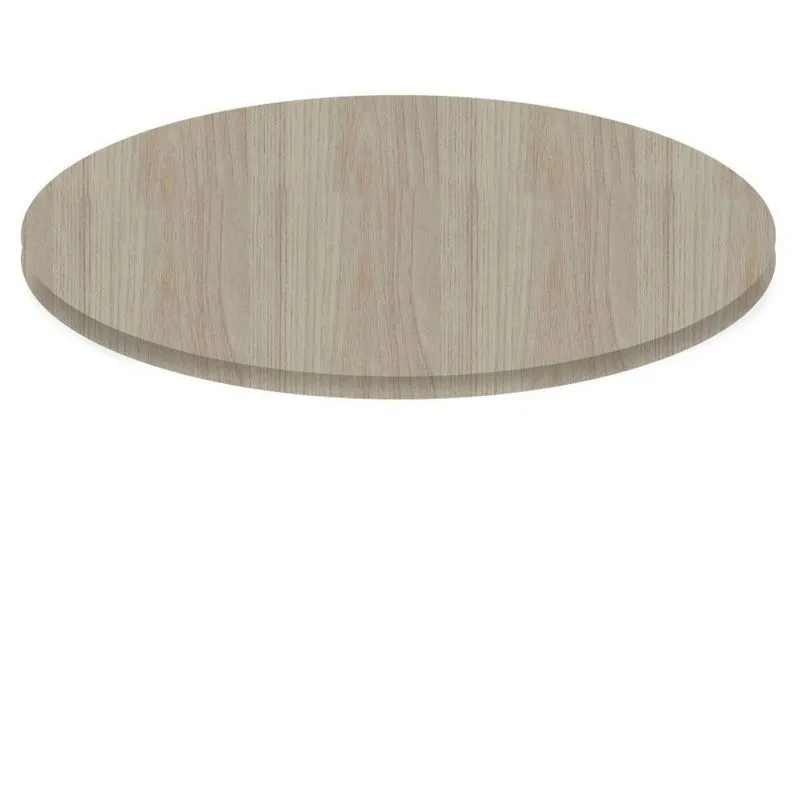 Tampo Redondo 70 Cm (largura) P25 Pandin Mdp 2,50 Cm (altura) Cor Nogueira Casablanca
