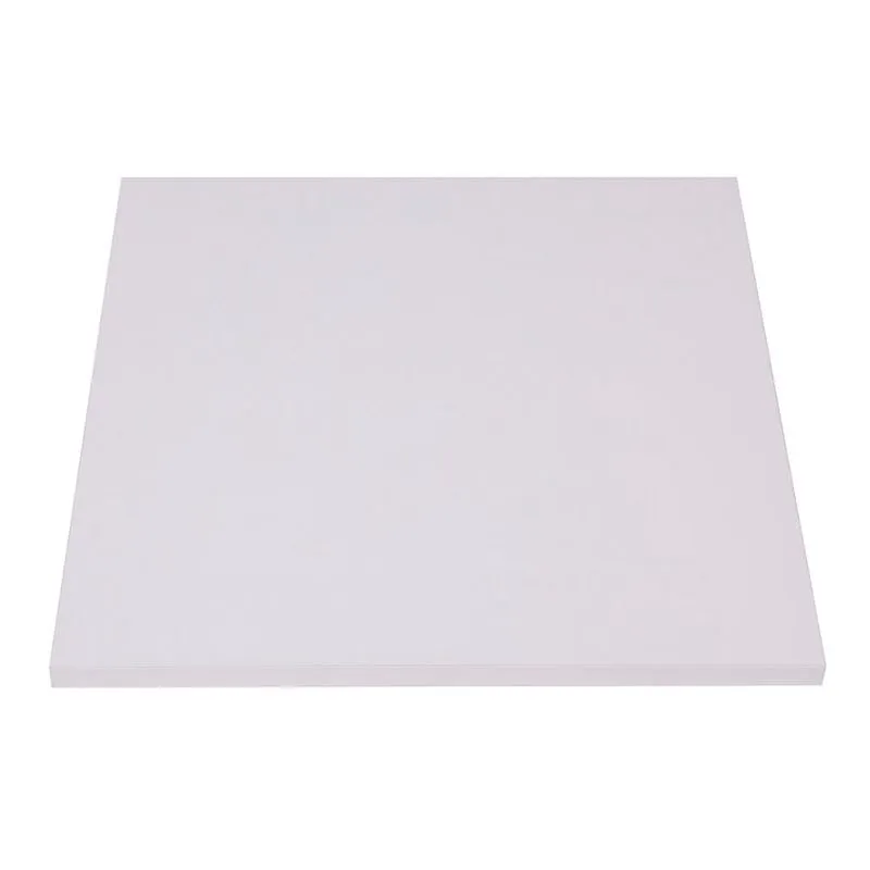 Tampo Quadrado 70 cm (Largura) P25 Pandin mdp 2,50 cm (altura) Cor Branco