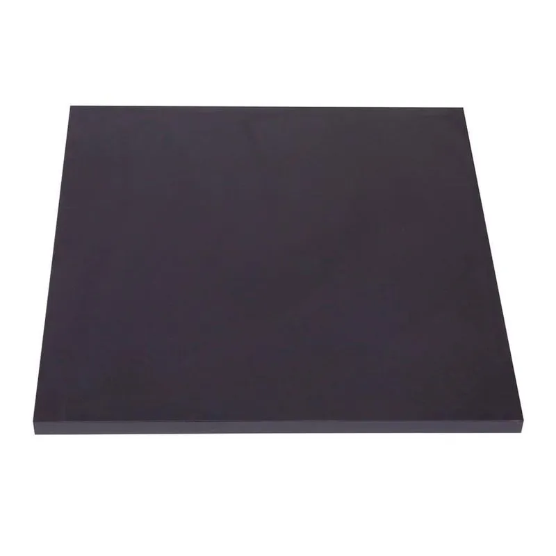 Tampo Quadrado 90 Cm (largura) P25 Pandin Mdp 2,50 Cm (altura) Cor Preto