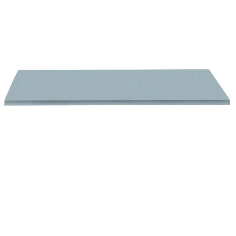 Tampo Quadrado 90 Cm (largura) P25 Pandin Mdp 2,50 Cm (altura) Cor Cinza