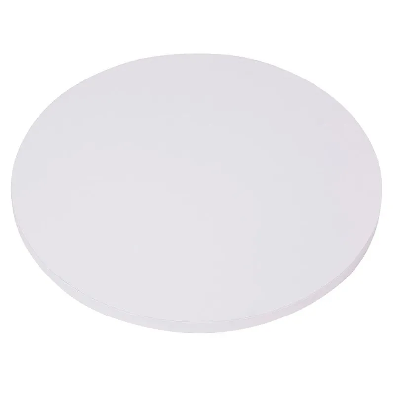 Tampo Redondo 60 cm (Largura) P25 Pandin MDP 2,50 cm (altura) Cor Branco