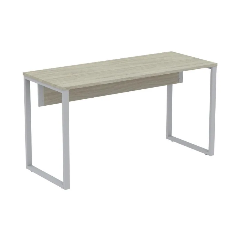 Mesa de Trabalho para Escritório Retangular P25 TUB Contemporânea MDF-MDP 170CM Bege Pandin Móveis
