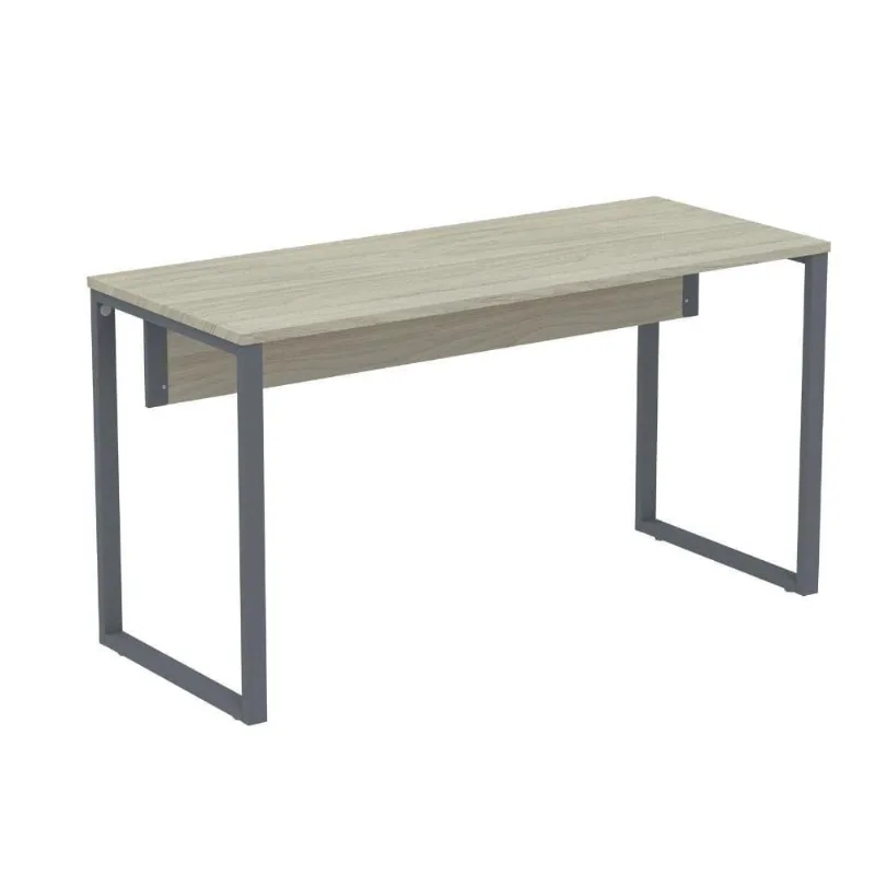 Mesa de Trabalho para Escritório Retangular P25 TUB Contemporânea sem Gavetas MDF-MDP 170CM Bege
