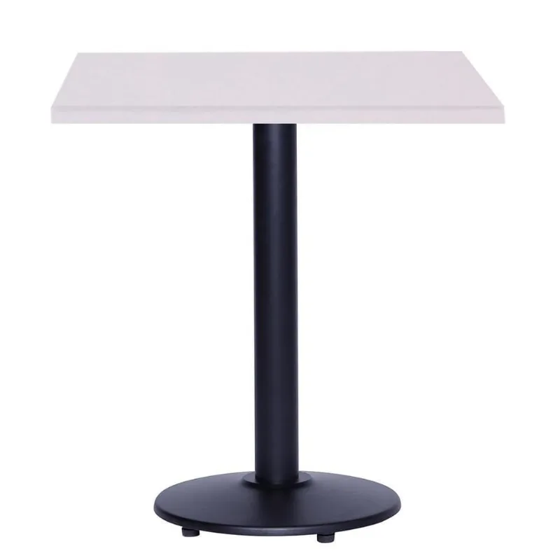 Mesa Bistrô Zeta 2 Lugares Redonda MDP 60CM Branco OR Design