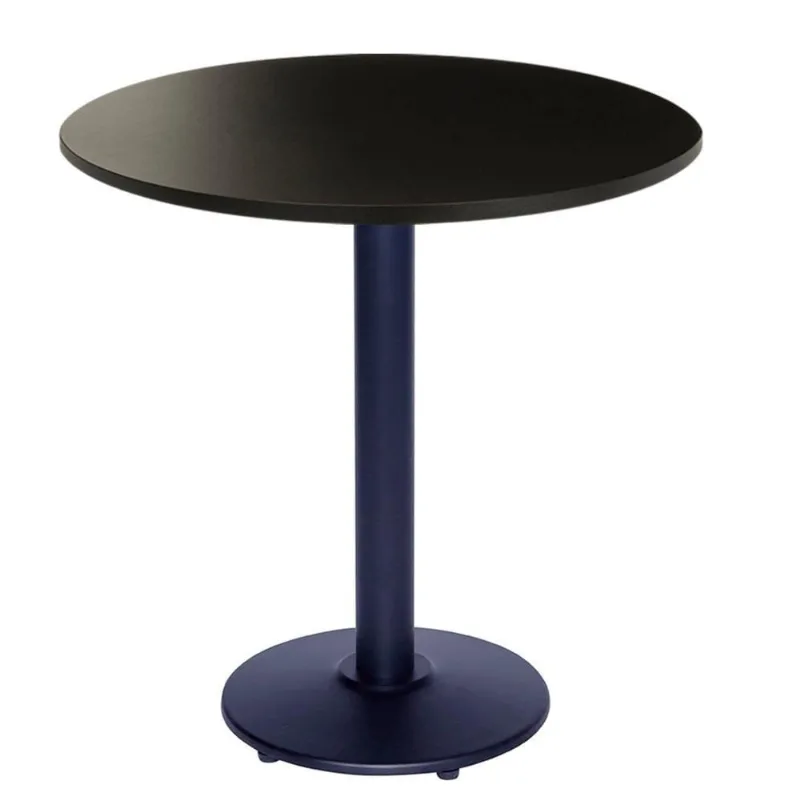 Mesa de Jantar Bistrô Zeta 2 Lugares Redonda Tampo MDP 80CM OR Design