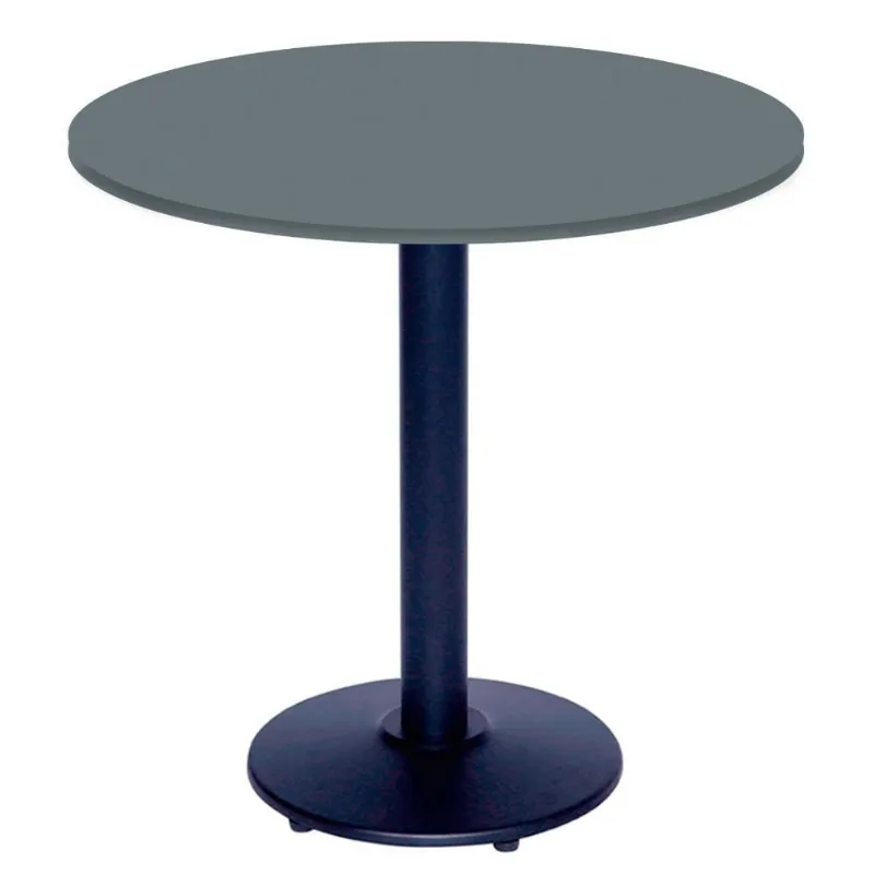 Mesa de Jantar Bistrô Zeta 2 Lugares Redonda Tampo MDP 80CM OR Design