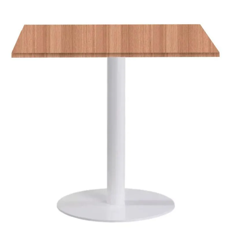 Mesa De Jantar Pisa Beta 2 Lugares Redonda Tampo Mdp 80cm Branco Fratini