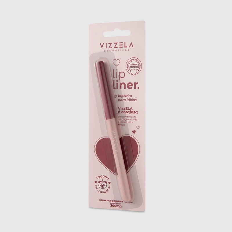 Lapiseira Labial Lipliner Ela É - Vizzela Corajosa - Vizzela