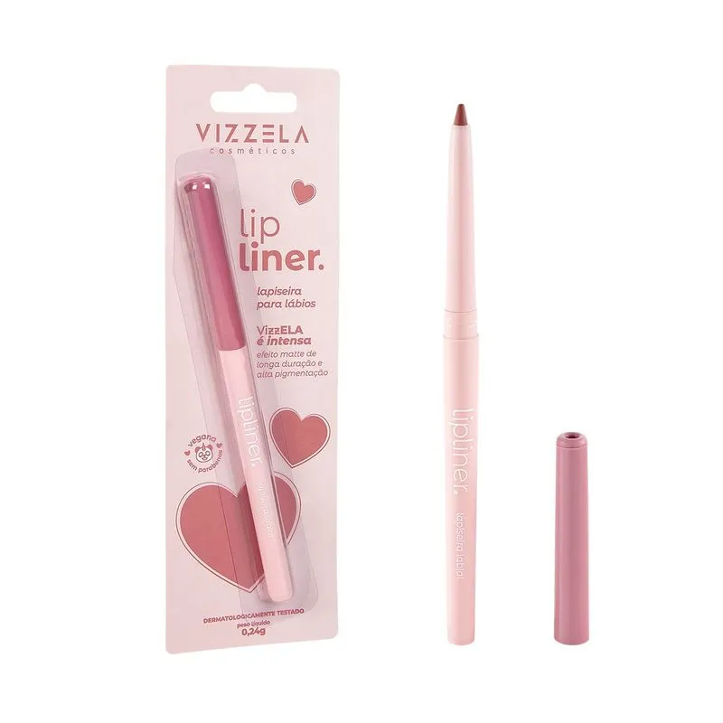Lapiseira Labial 06 Intensa Lipliner 0,24g- Vizzela