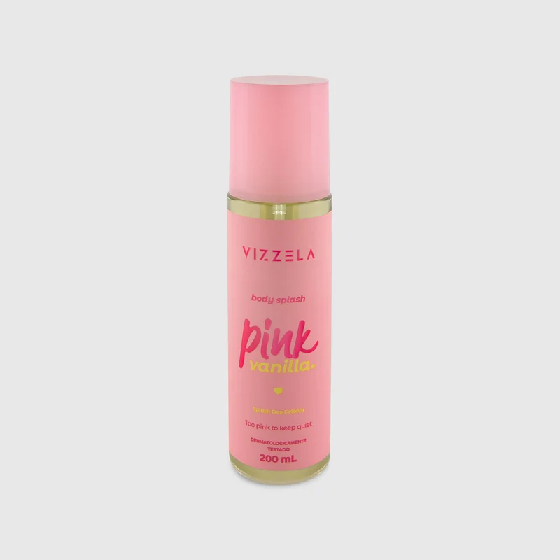 Body Splash Deo Colônia Pink Vanilla - Vizzela - Vizzela